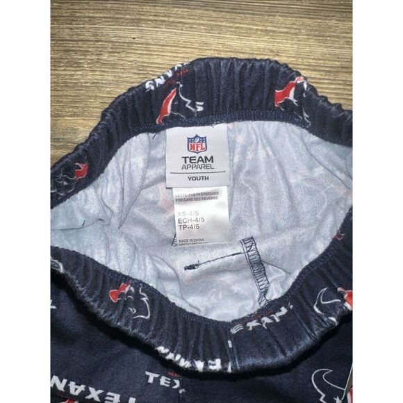 Houston Texans team apparel sleepware bottoms XS(4/5). Authentic. Nwt. O - Picture 3 of 4